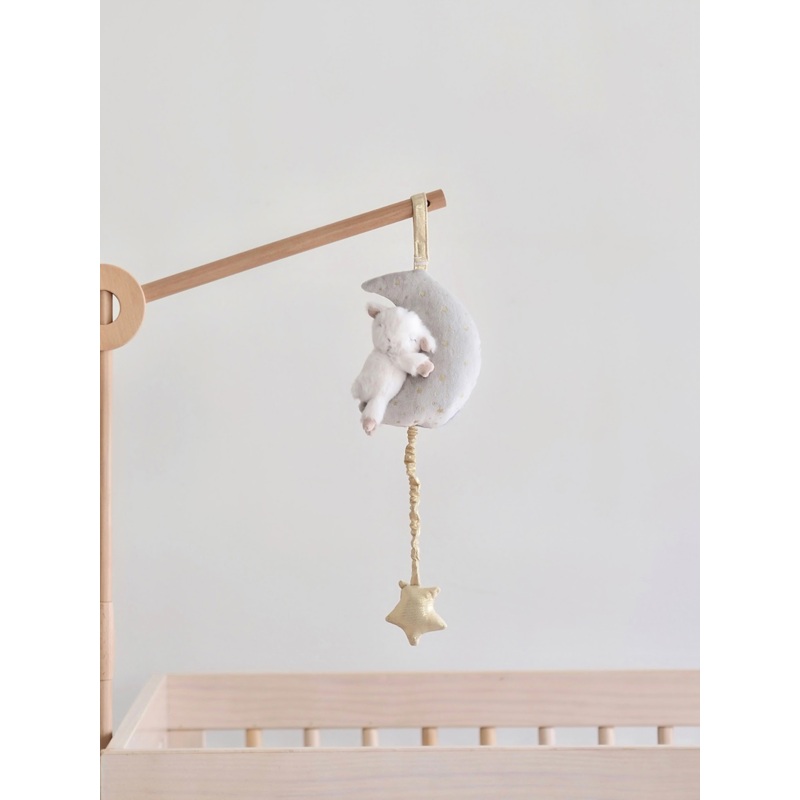 Little Lamb & Moon Musical Mobile