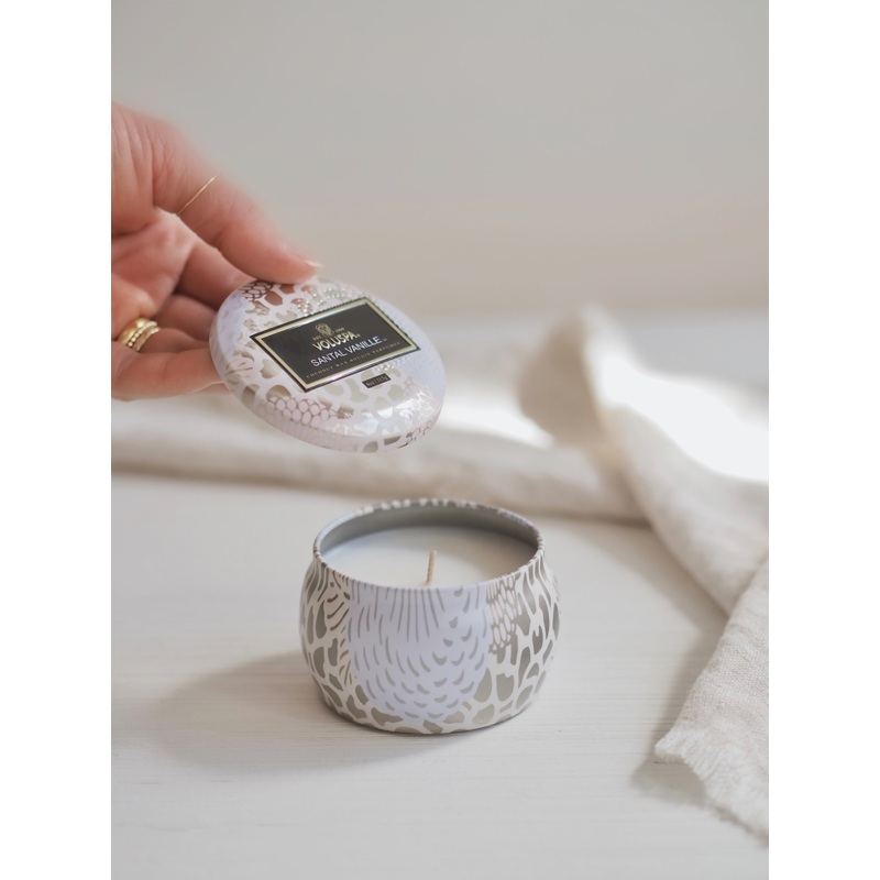 Santal Vanille Mini Tin Candle