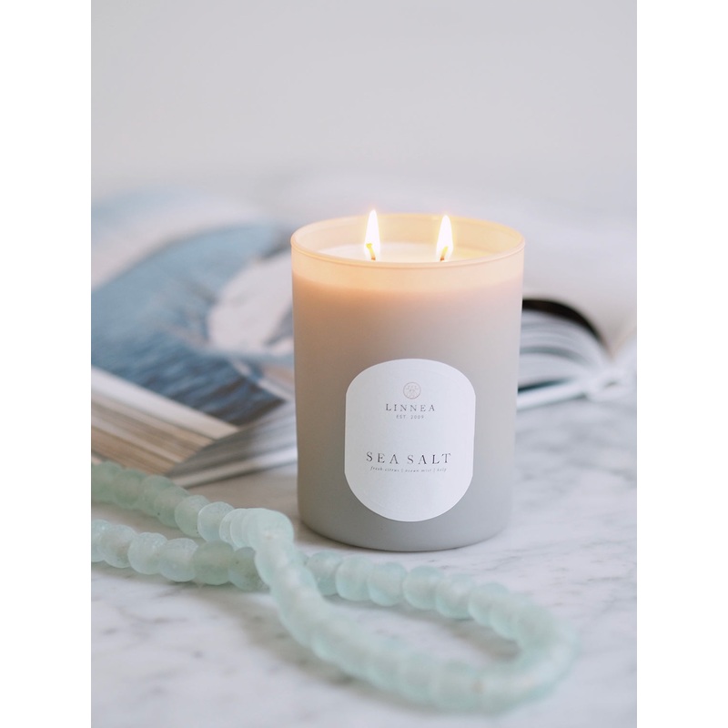 Sea Salt 2 Wick Candle
