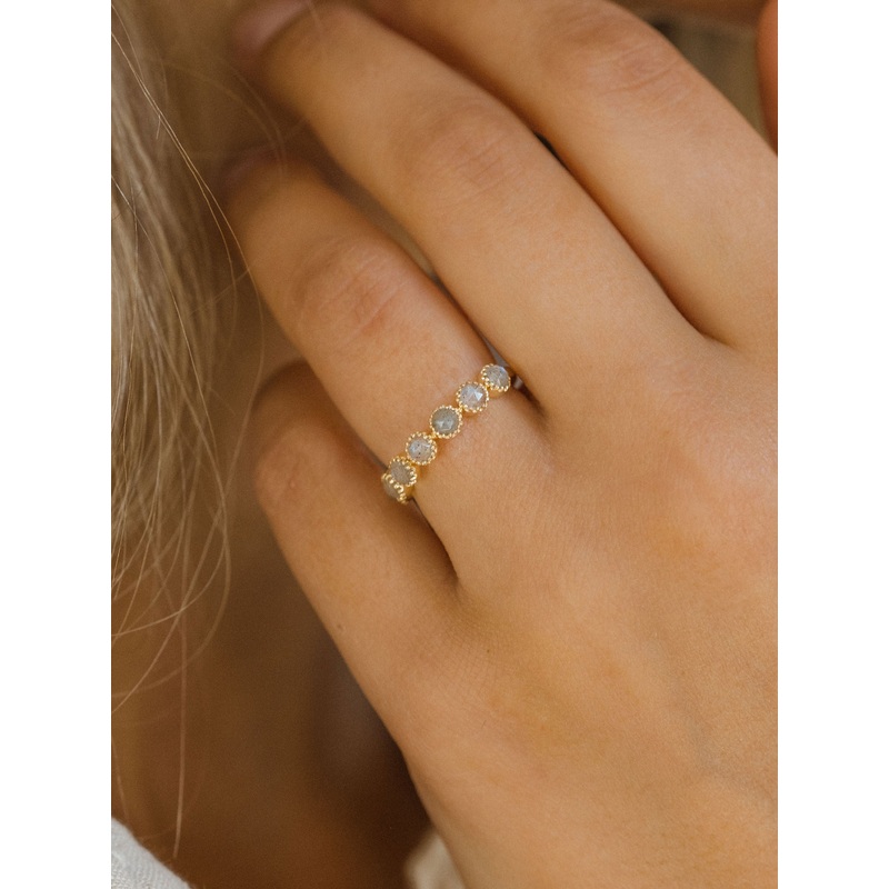 Zara Labradorite Ring | 14k Gold