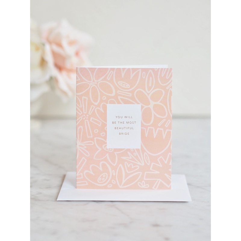 Beautiful Bride Card
