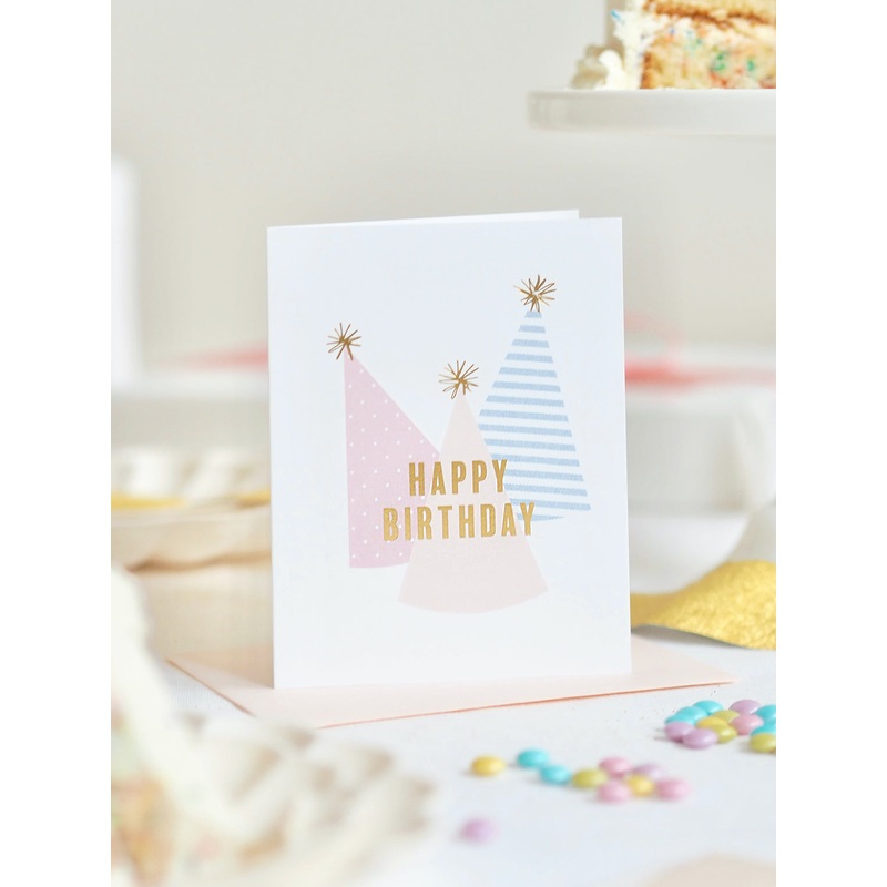 Birthday Hats Card