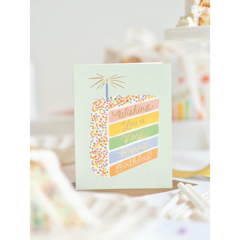Cake Slice Birthday Card