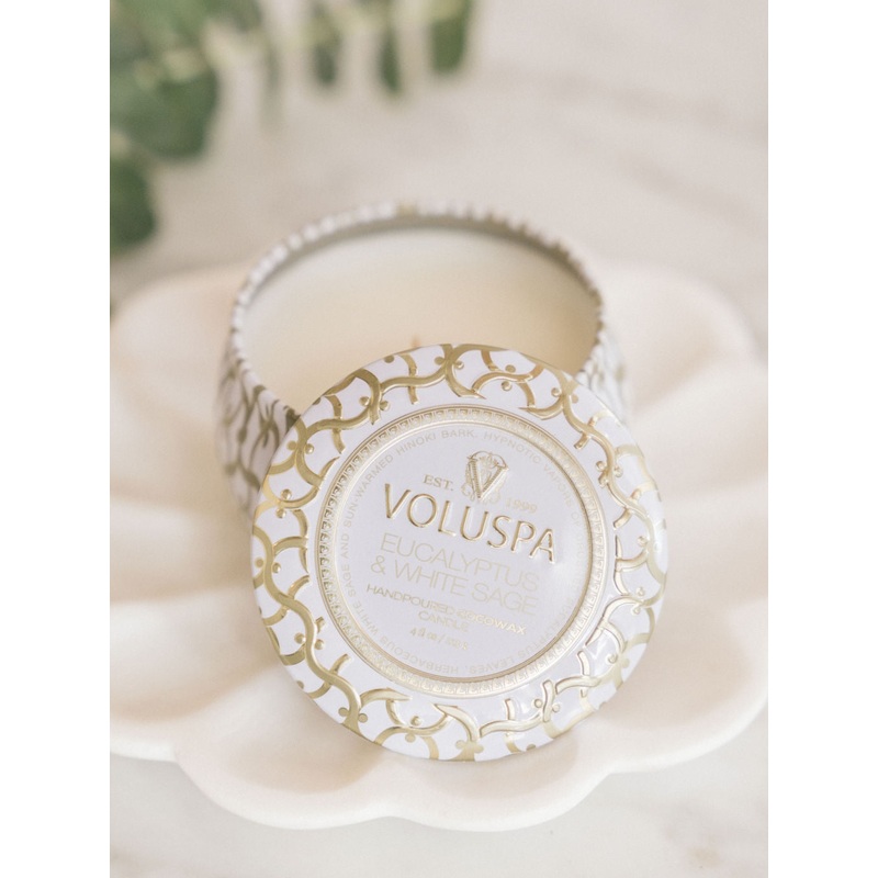 Eucalyptus & White Sage Mini Tin Candle