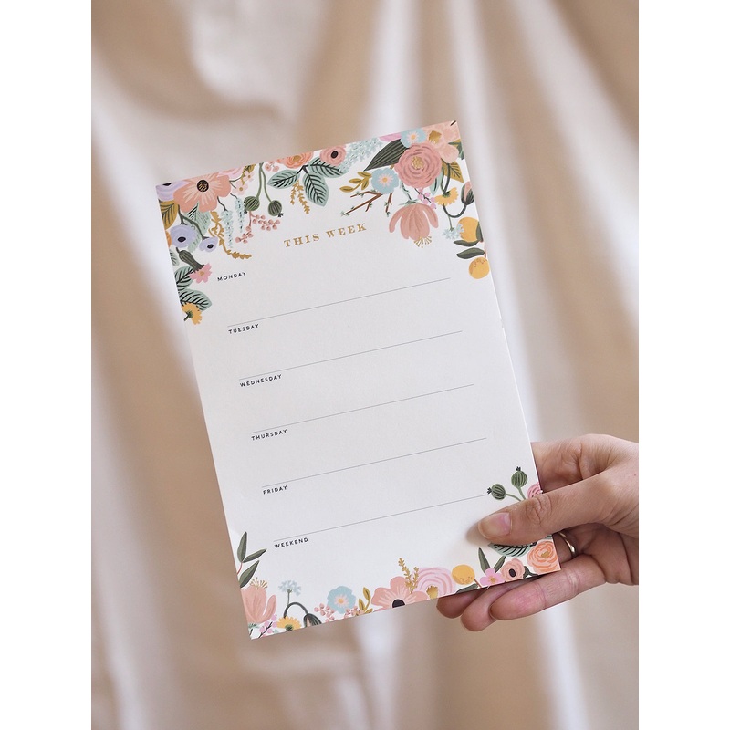 Garden Party Memo Notepad