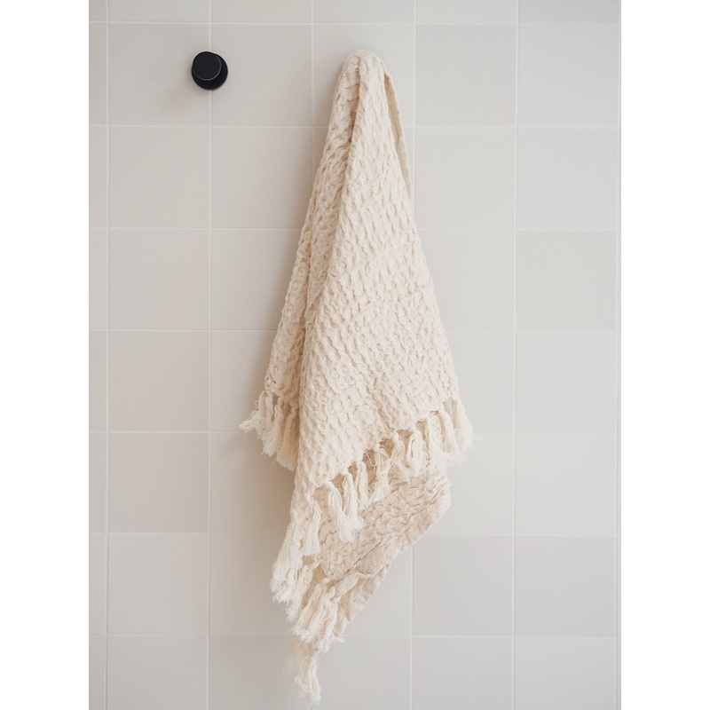 Natural Waffle Hand Towel
