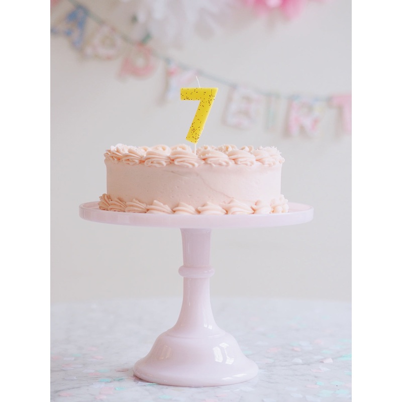 Number 7 Candle