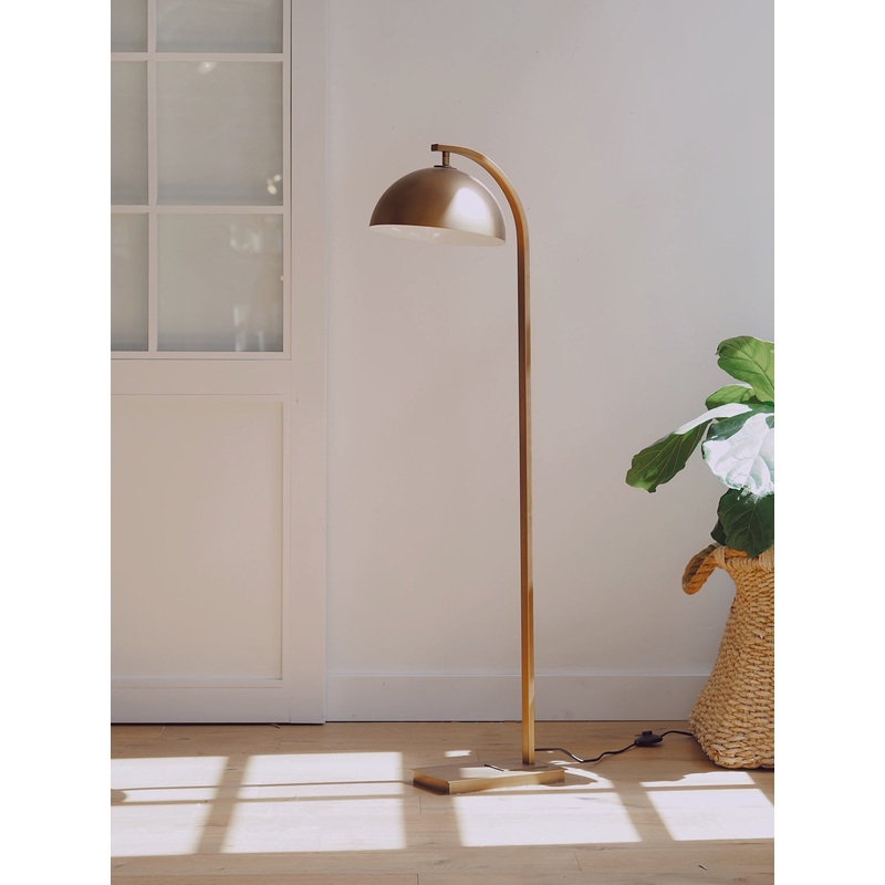 Otis Brass Floor Lamp