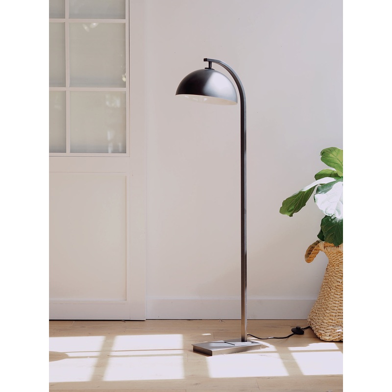 Otis Charcoal Floor Lamp