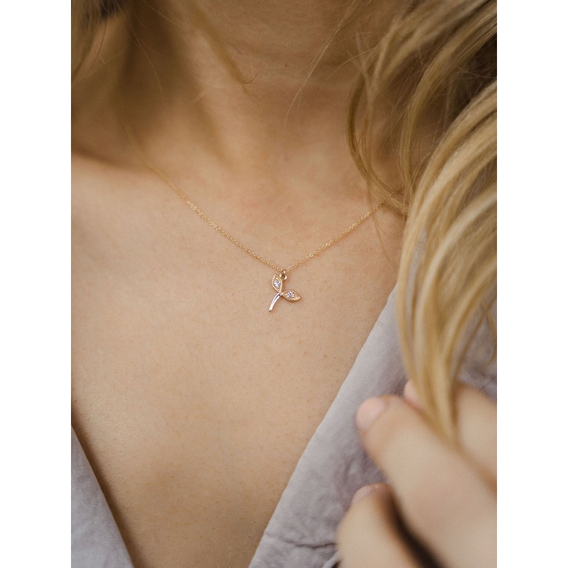 Seedling Forest Necklace | 14K Gold