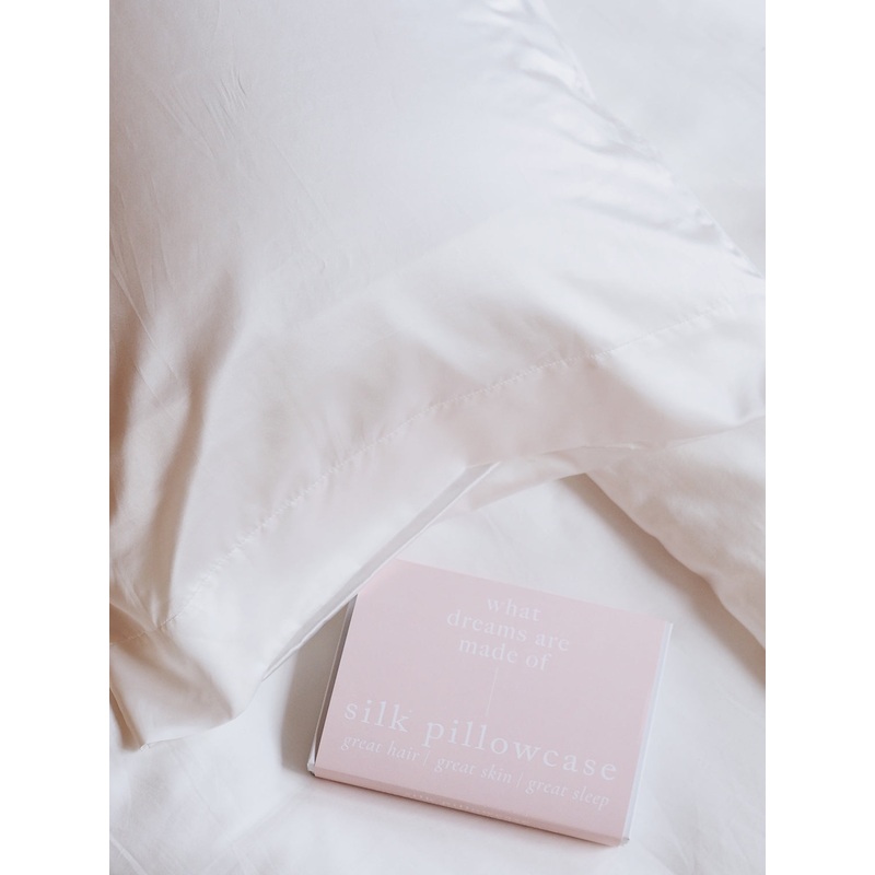 What Dreams are Made of Silk Pillowcase Queen