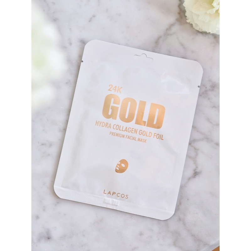 24K Gold Foil Premium Face Mask