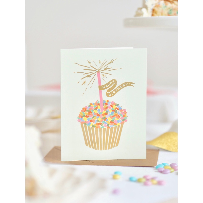 Cupcake Birthday Card