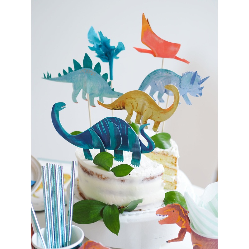 Dinosaur Kingdom Cake Toppers