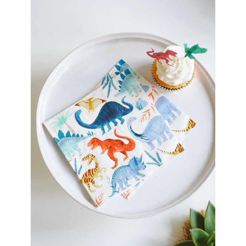 Dinosaur Kingdom Napkins| Large