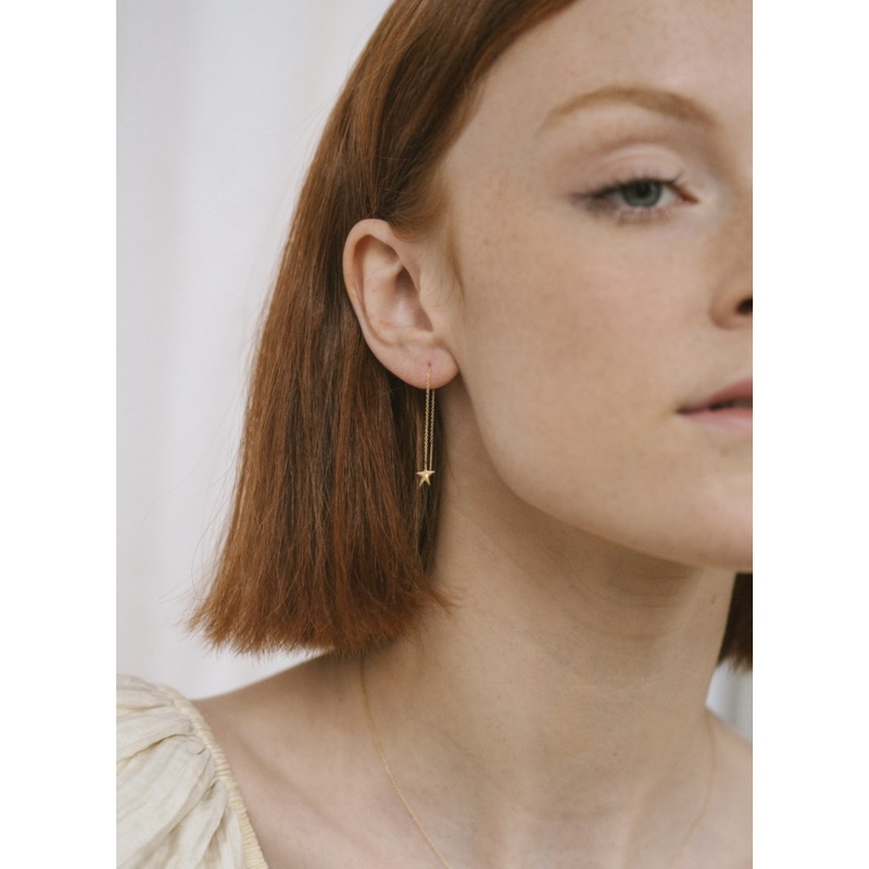 Guidance Star Threaders | 14K Gold