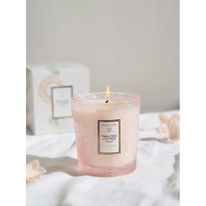 Panjore Lychee Classic Boxed Candle