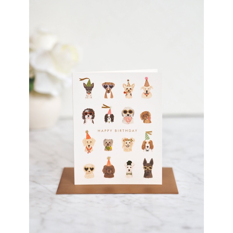 Party Pups Birthday Card