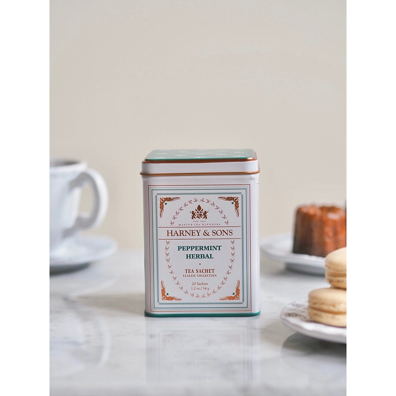 Peppermint Herbal Tea Tin