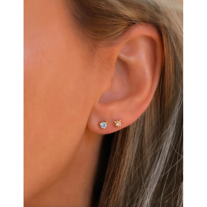 Starburst Studs | 10K Gold