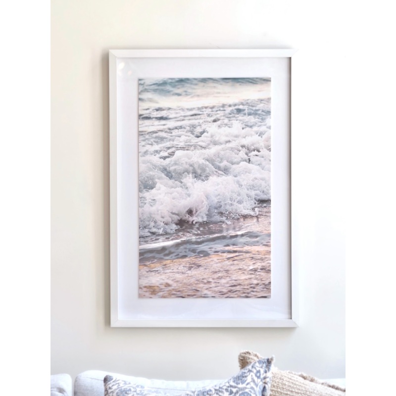 At the Break Matte White Frame | 25.75 x 37.75