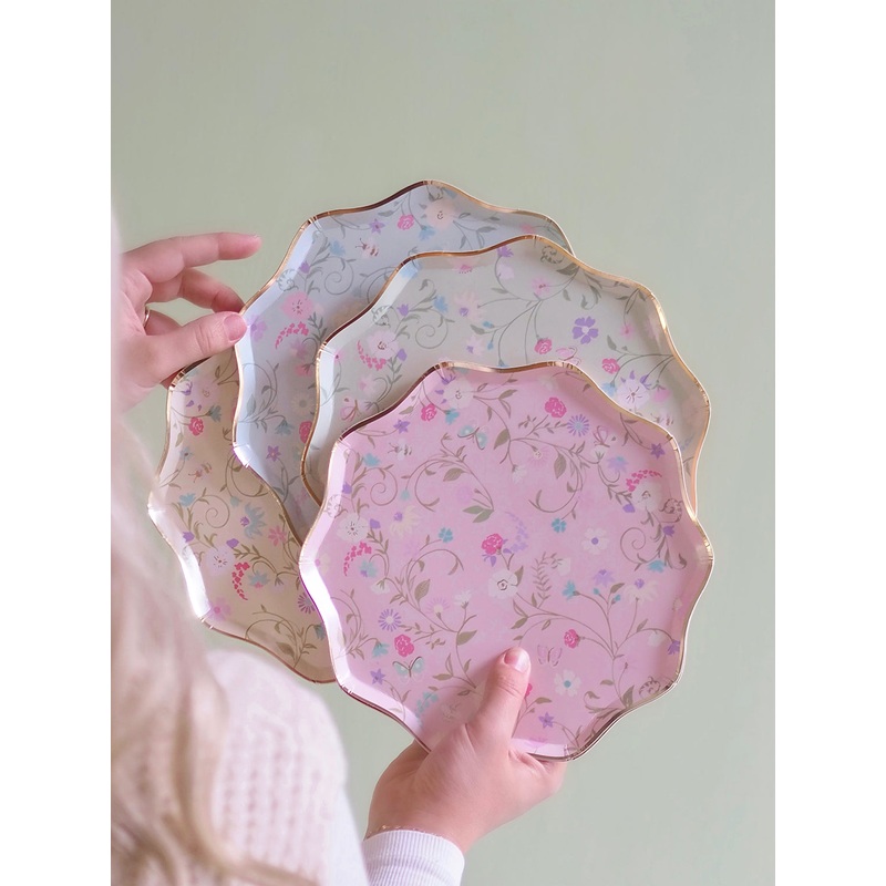 Ladure Paris Floral Side Plates