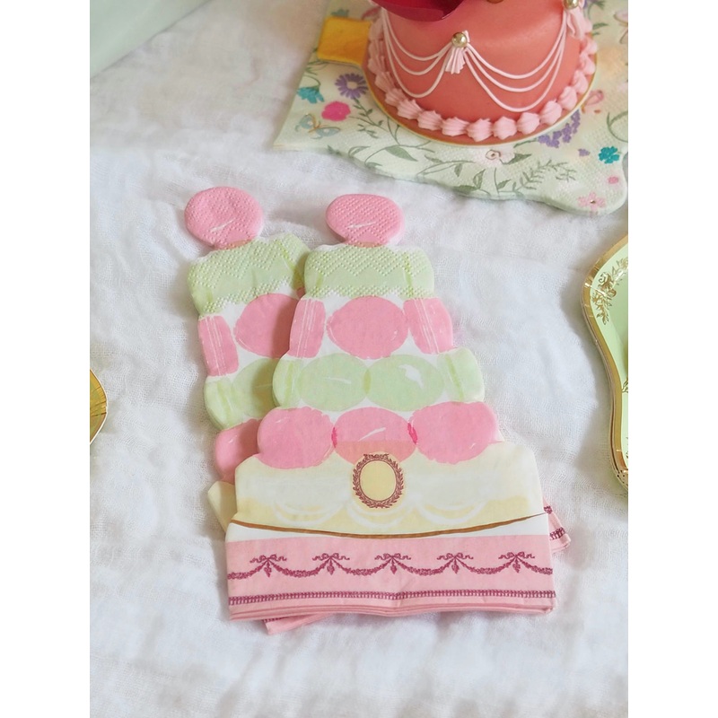 Ladure Paris Macaron Pyramid Napkins