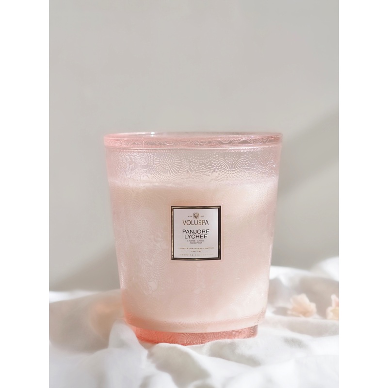 Panjore Lychee 5 Wick Hearth Candle