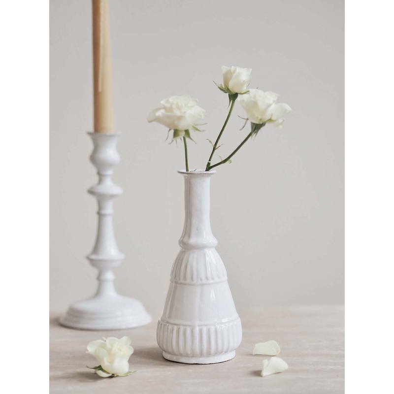Peggy Soliflore Vase Raw Clay