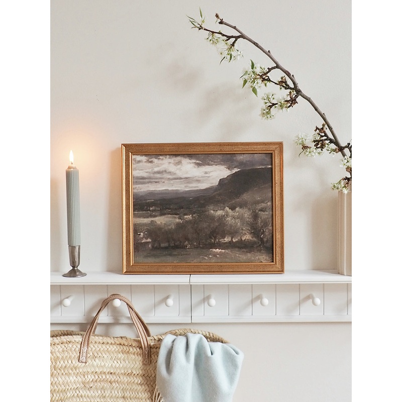 Rolling Hills Framed Canvas Print | 11×14