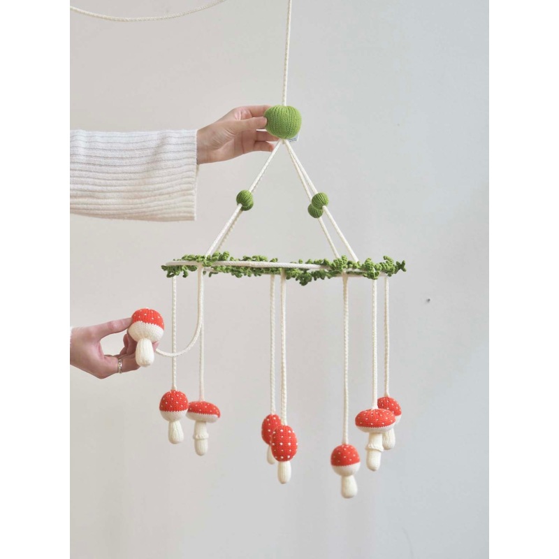 Amanita Mushroom Mobile
