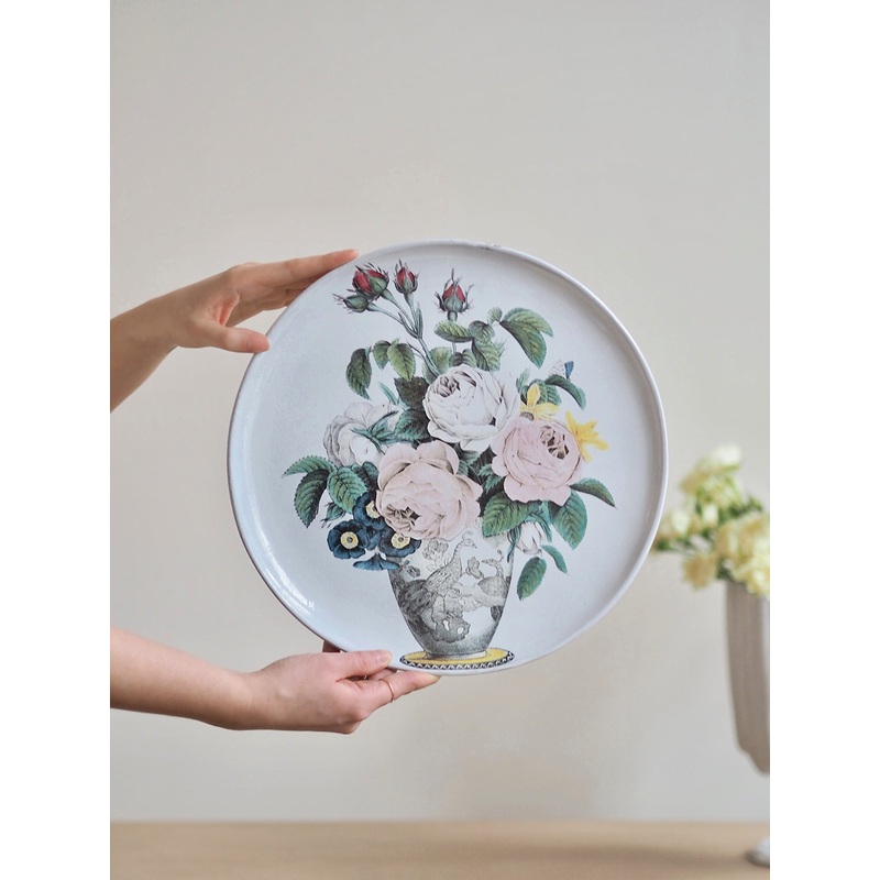 Bouquet Dinner Plate