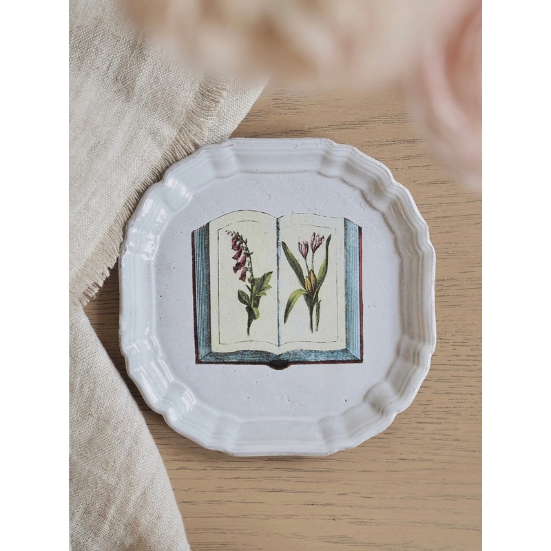 Floral Book Plate