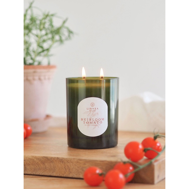 Heirloom Tomato 2 Wick Candle