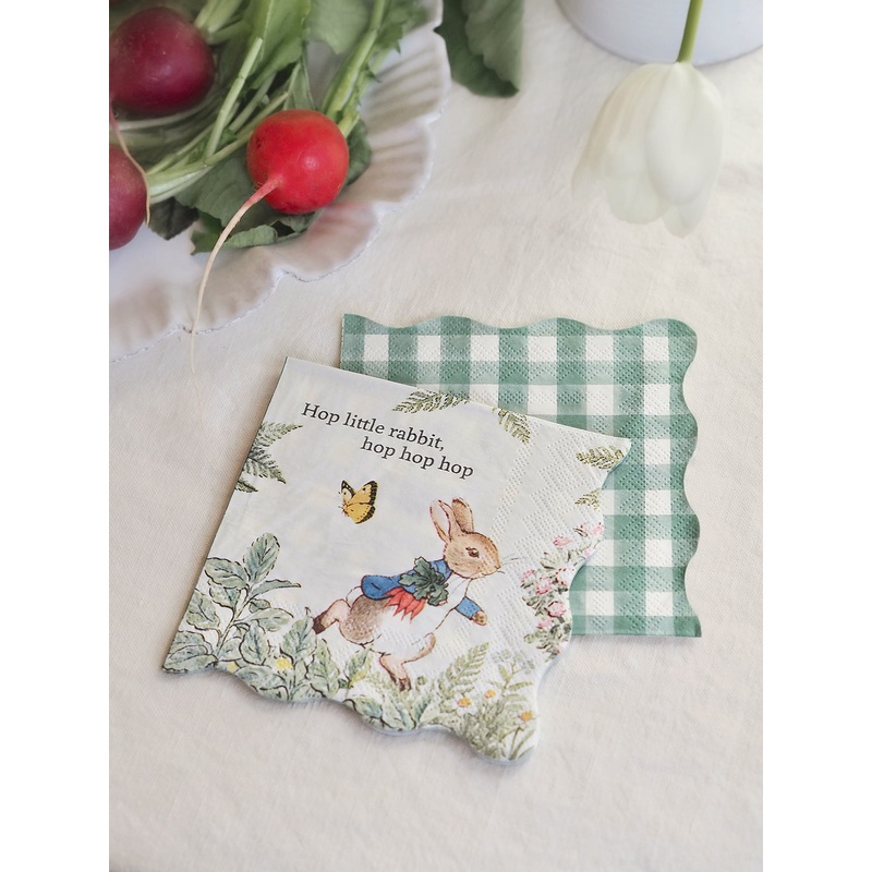 Peter Rabbit In The Garden Napkins | Small
