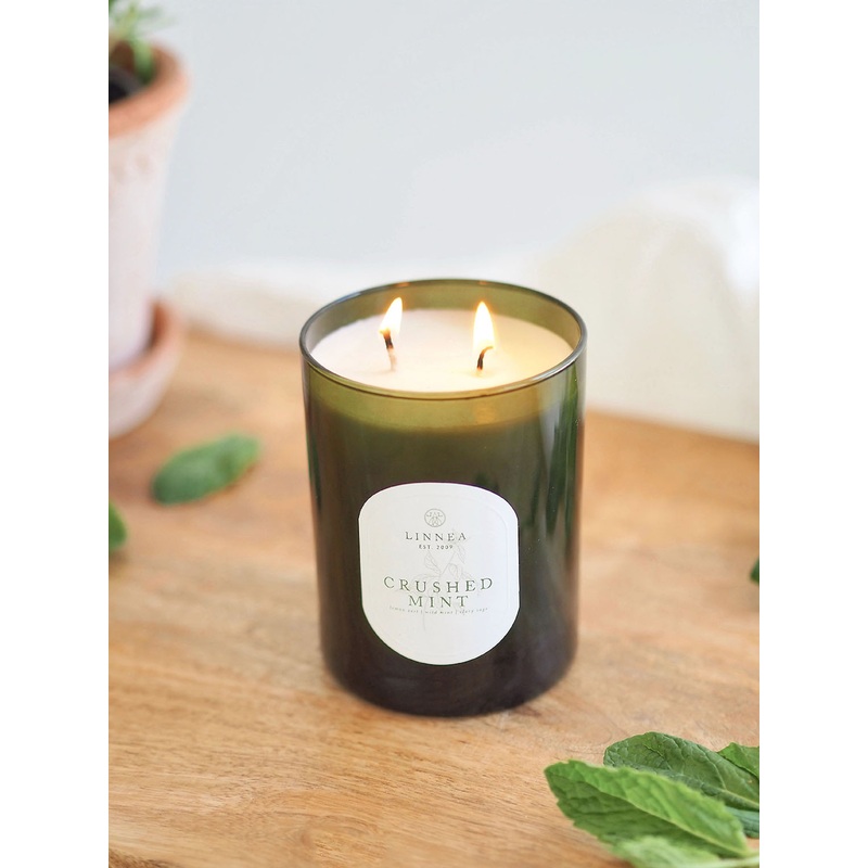 Crushed Mint 2 Wick Candle