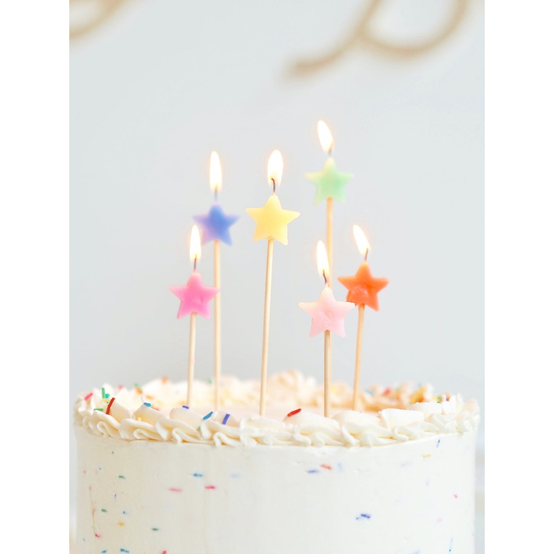 Mixed Star Candles