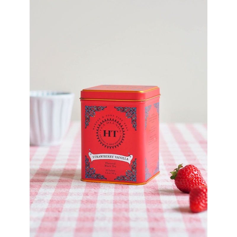 Strawberry Vanilla Tea Tin