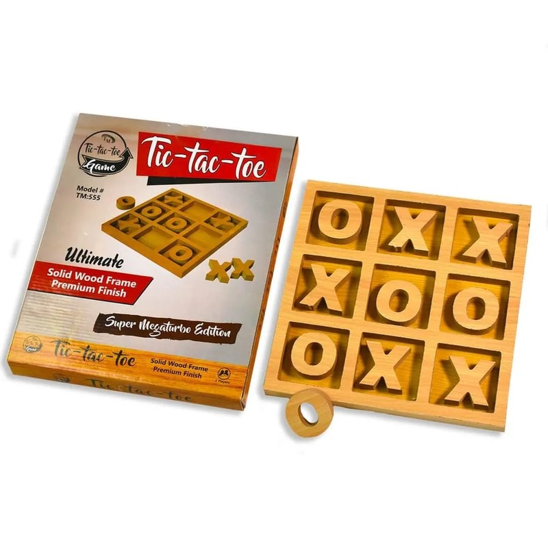 Wooden Tic Tac Toe