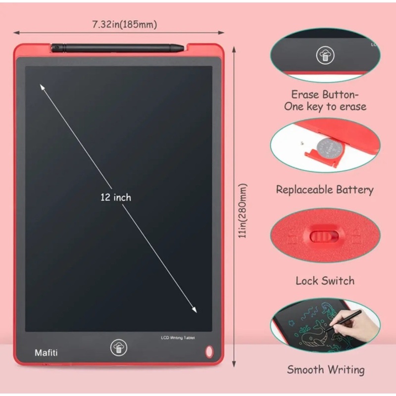 12 Inches LCD Writing Tablet
