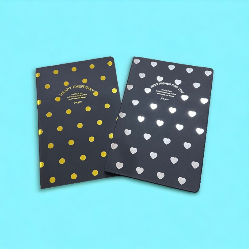 Aesthetic Black Notebook
