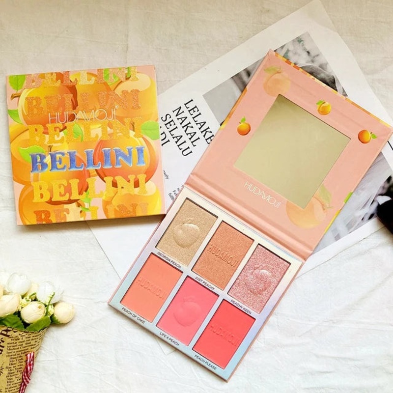 Bellini Blushon And Highlighter Palette