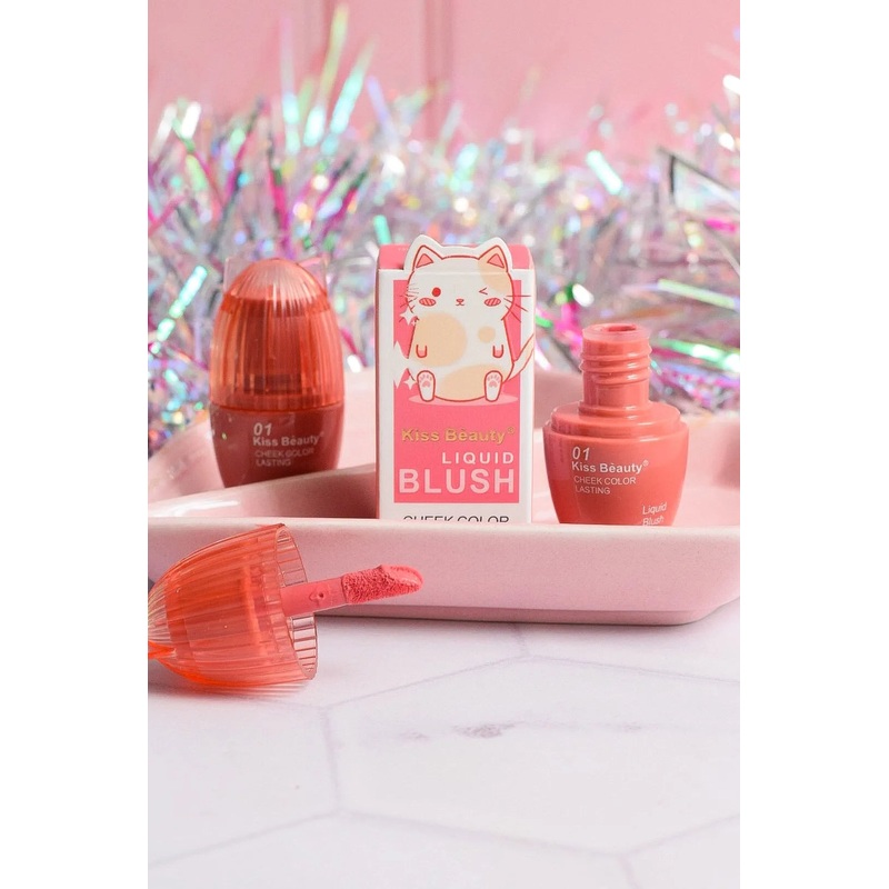 Kiss Beauty Cat Mini Liquid Blush On