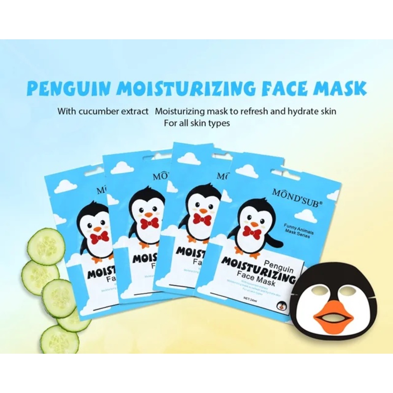 Penguin Moisturising Face Mask