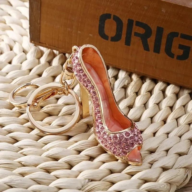 Pink Heels Keychain