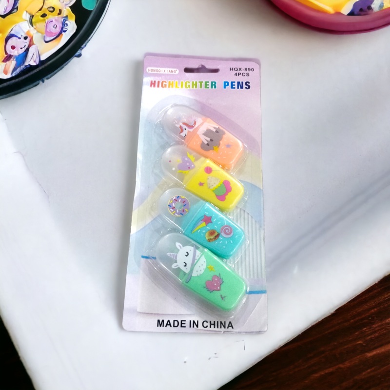Unicorn Highlighters Set
