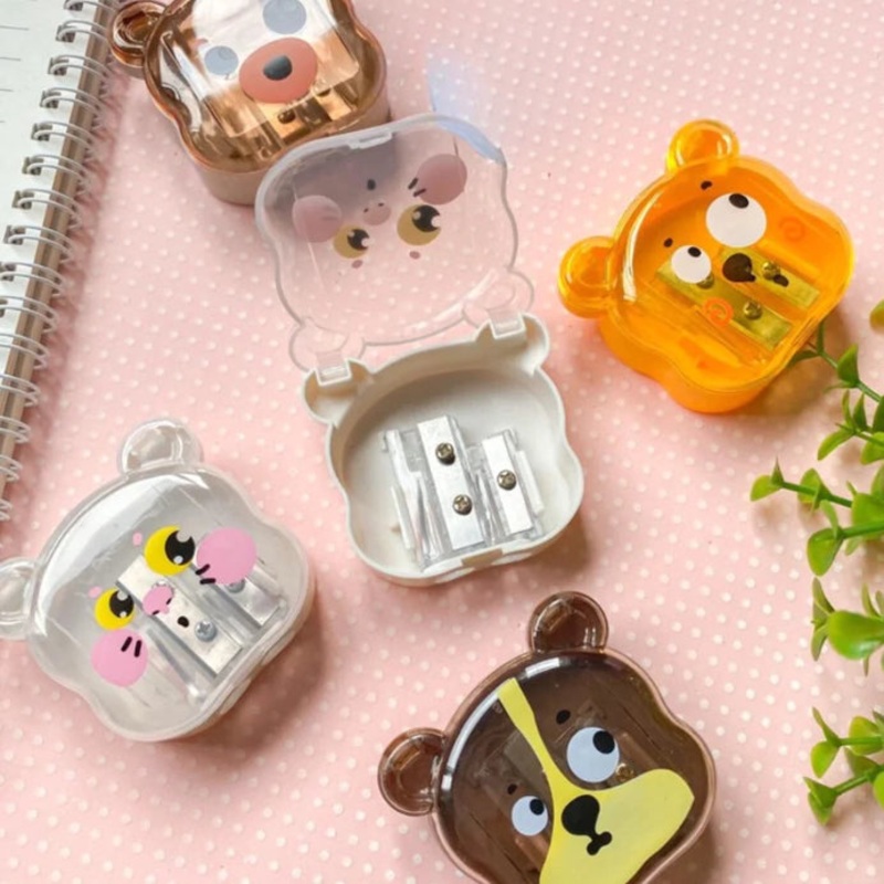 Bear Double Hole Pencil Sharpener