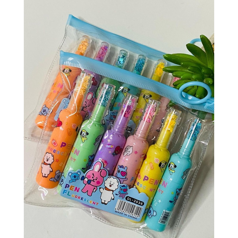 BT21 Highlighter Pens