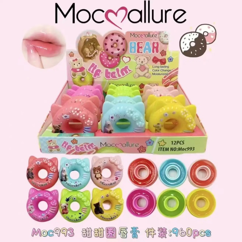 Donut Bear Lip Balm