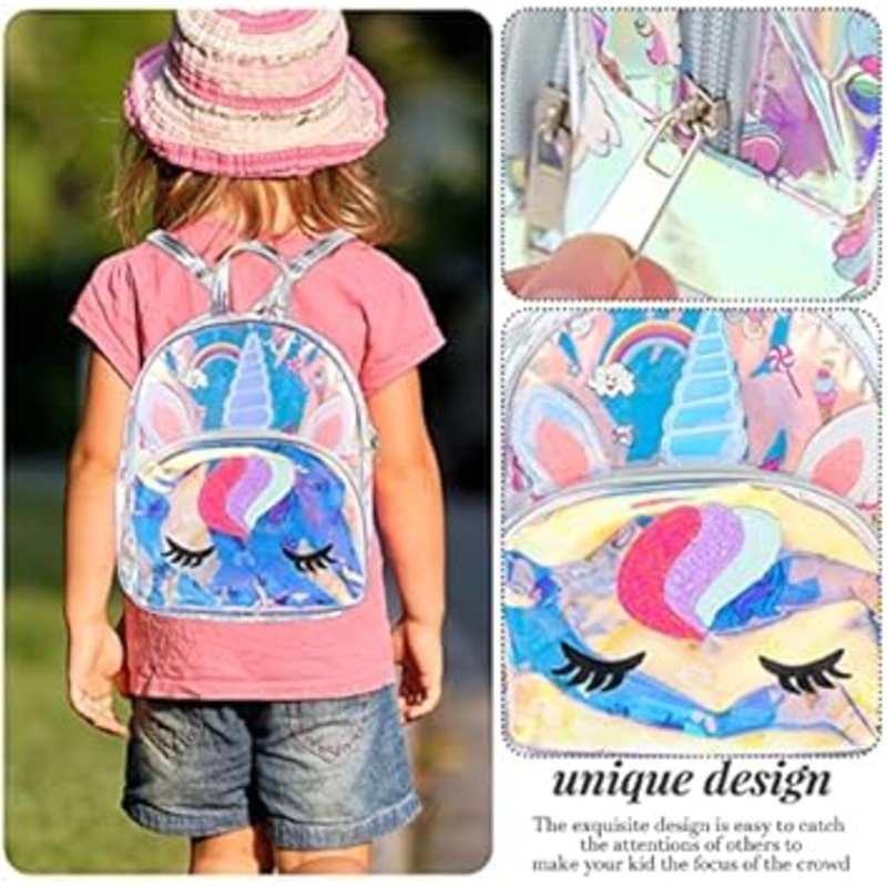 Holographic Unicorn Back Pack